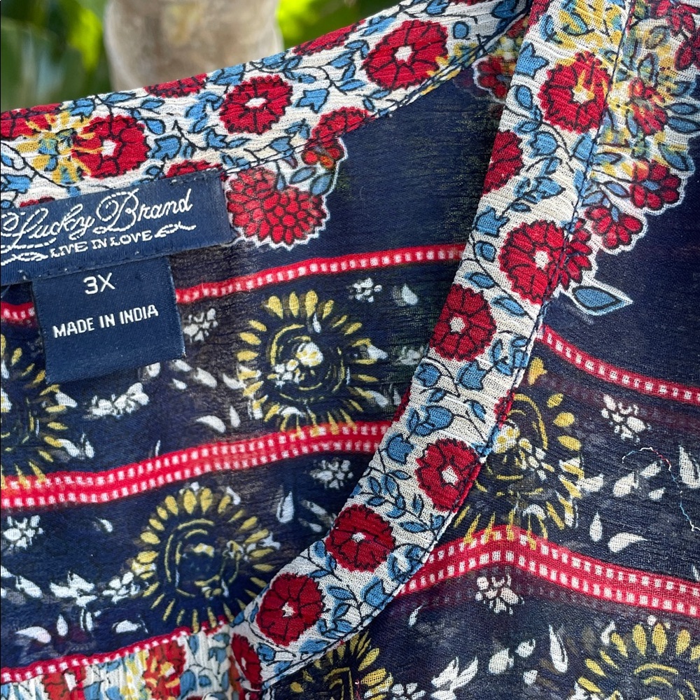 Scarf, Print Or Border, Print, Patchwork, Bohemia… - image 3